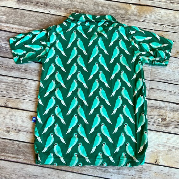 Kickee Pants Parrot Print Polo - Picture 7 of 7